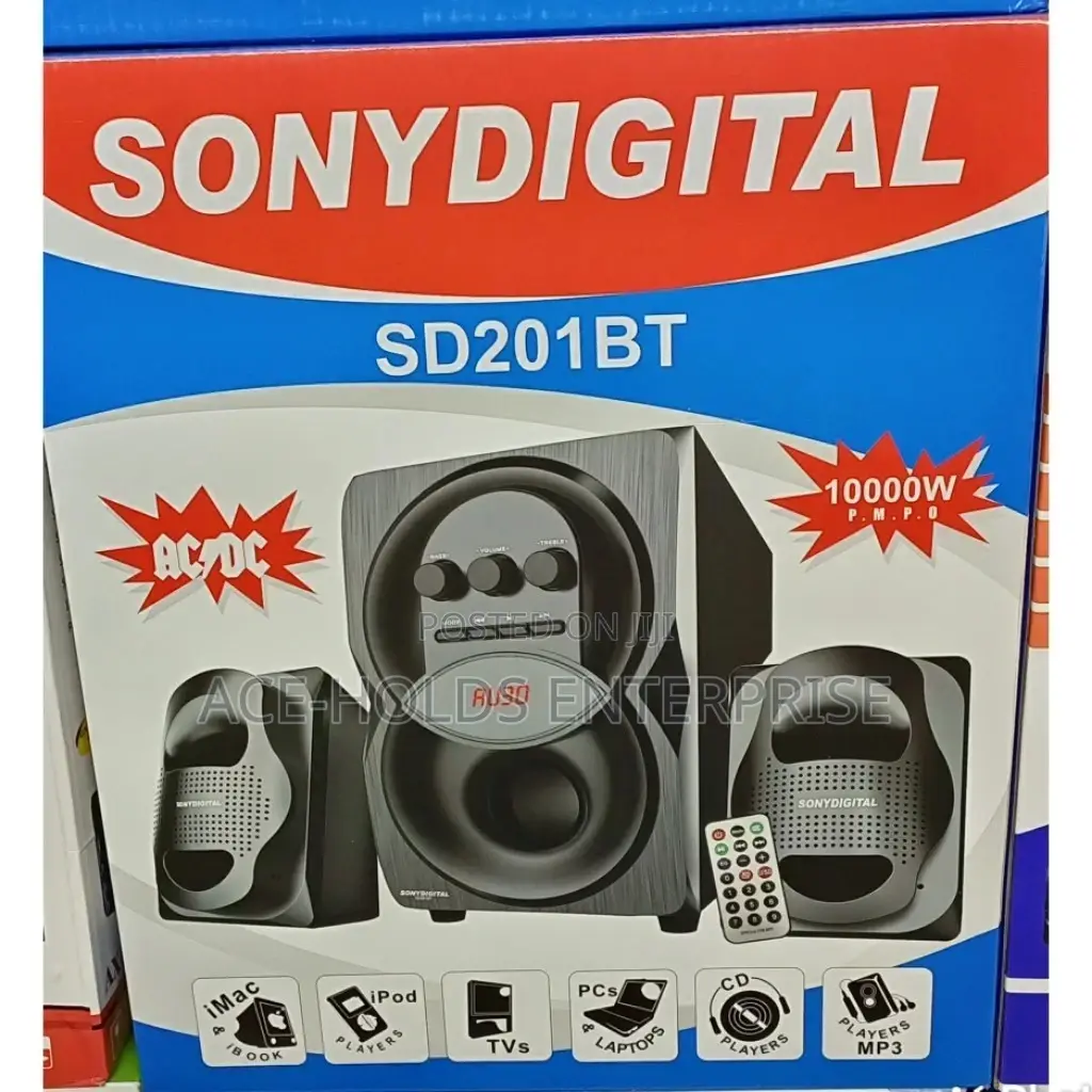 2.1ch Sony Digital Woofer Multimedia System.