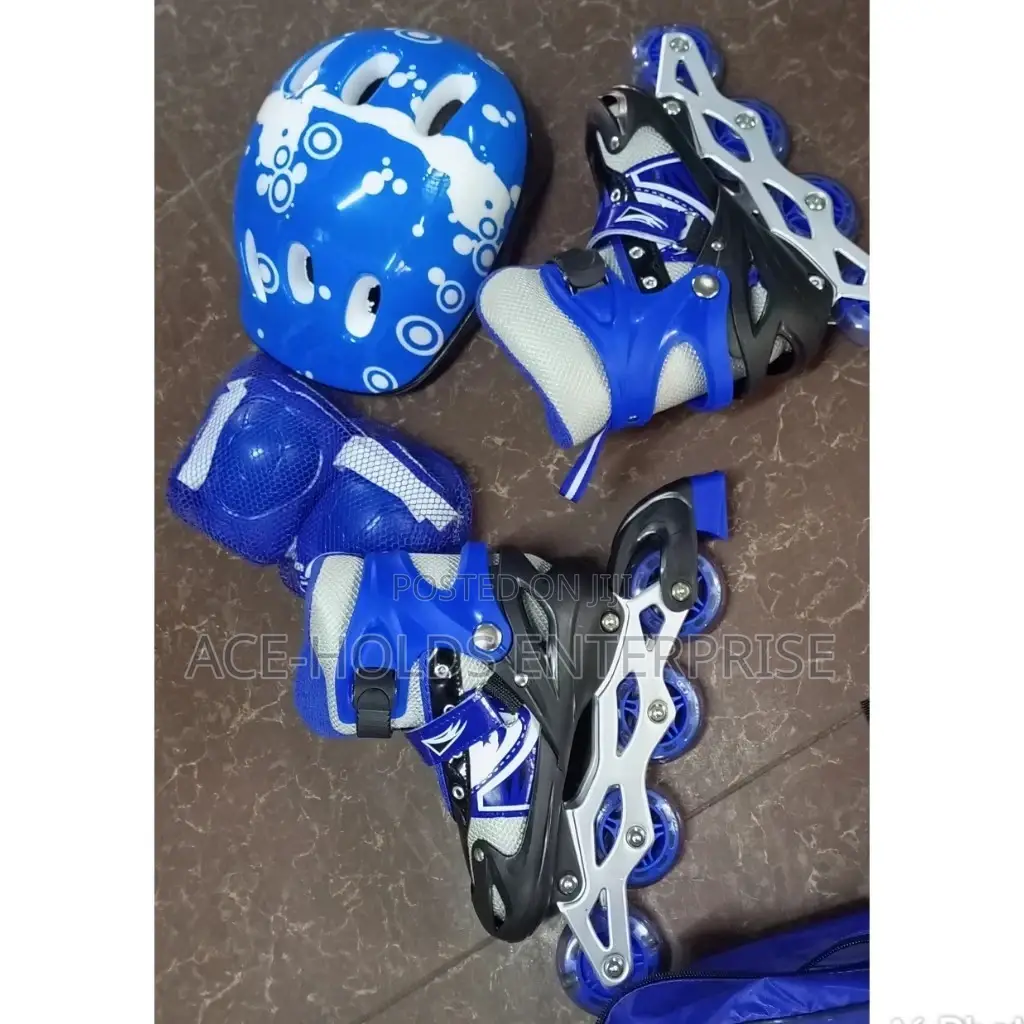 Brand New Complete Skates With Gears and Helmets.