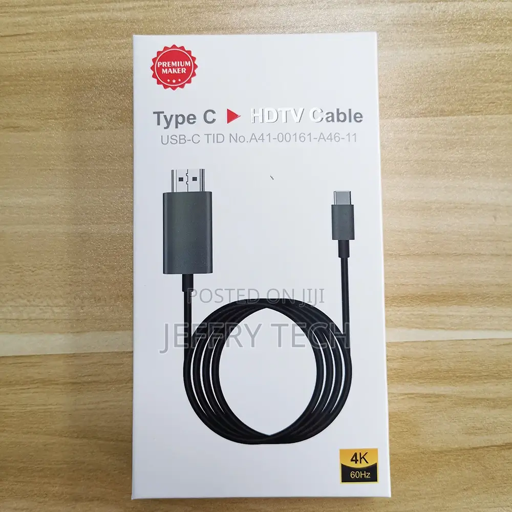 High Speed HDTV 4K 1.8m USB 3.1 Type C to HD MI Cable