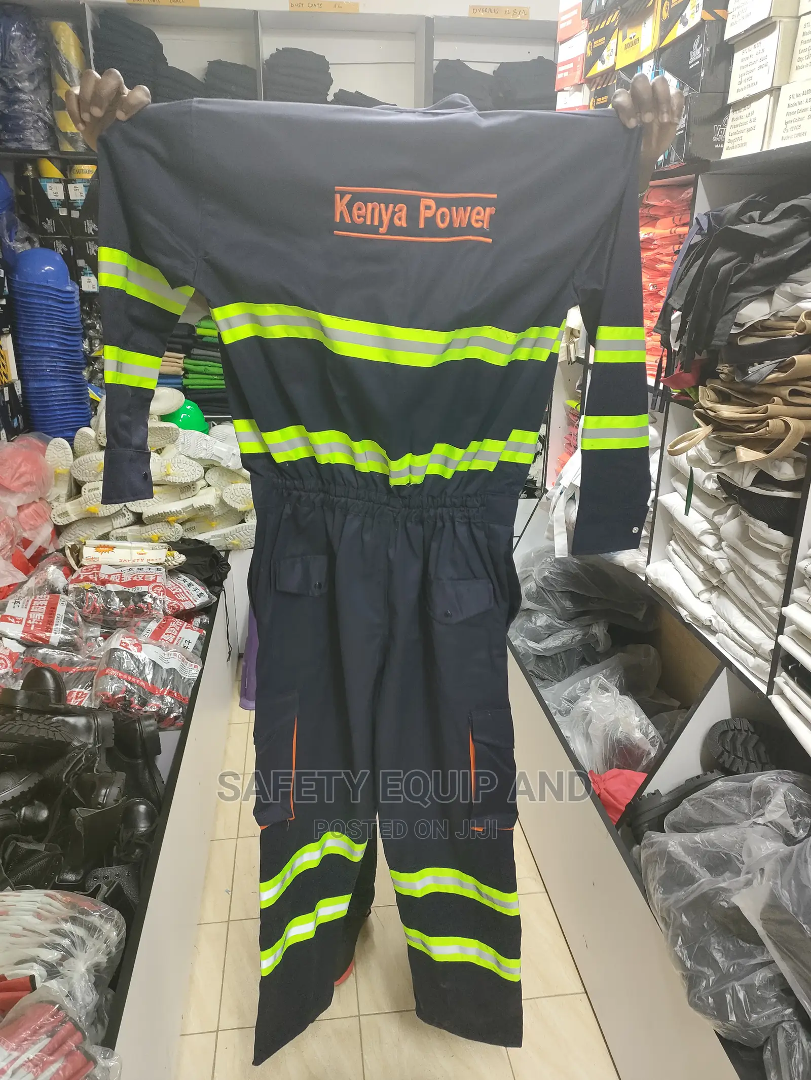 Cargo Overalls With Hi Vis Straps