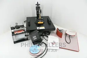 1 5 in 1 Pro Heat Press Machine Audible Alarm Transfer Subli