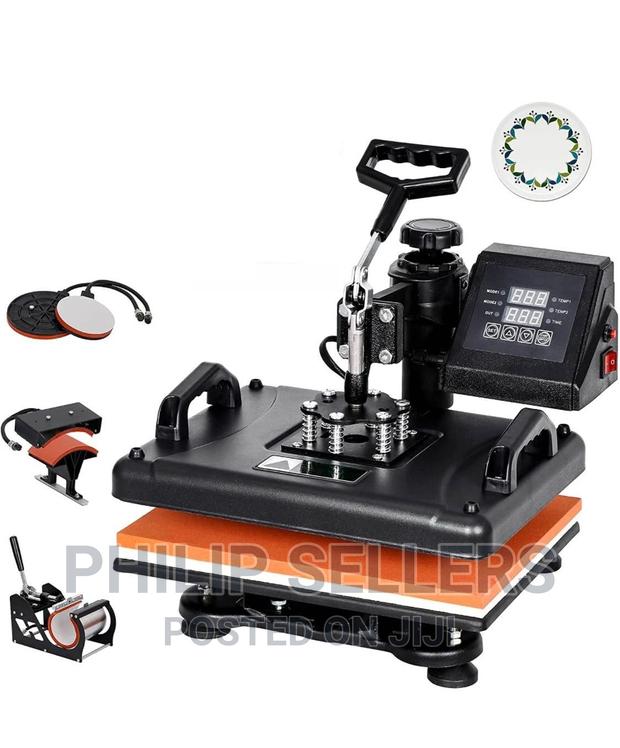 Fully-Assembled Machine With Platen Press - main view