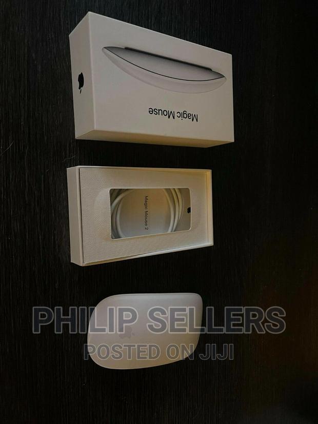 Apple Magic Mouse 2 (MLA02LL/A) Wireless Mouse - White - thumbnail 4