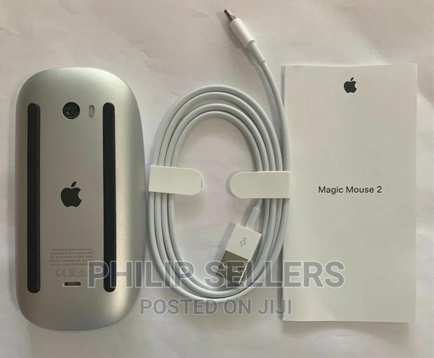 Apple Magic Mouse 2 Wireless Mouse - Silver(MLA02LL/A)-Great - thumbnail 2