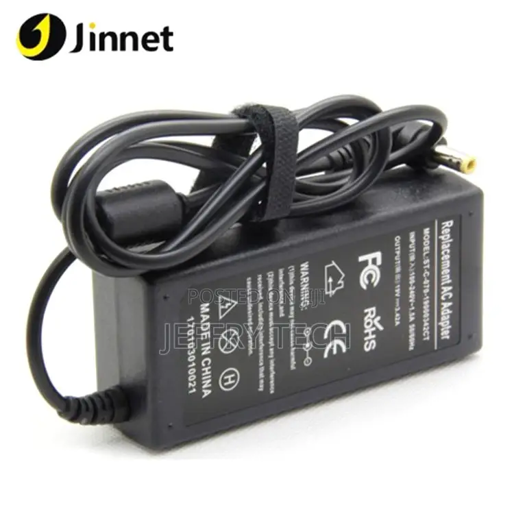 Jinnet Laptop Adapter/ Laptop Charger for ACE 19V 3.42A