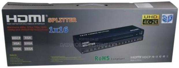 16port HDMI Splitter (1×16) 4k Ultra HD 4096×2160 Resolution