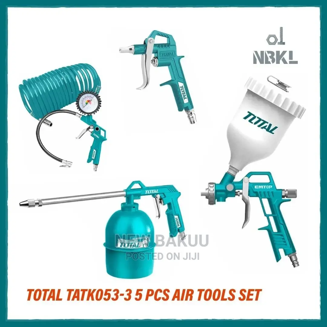 Total TATK053-3 5 PCS Air Tools Set