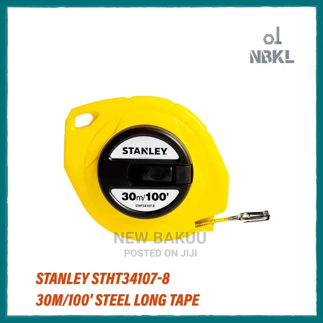 Stanley 30m/100' Steel Long Tape