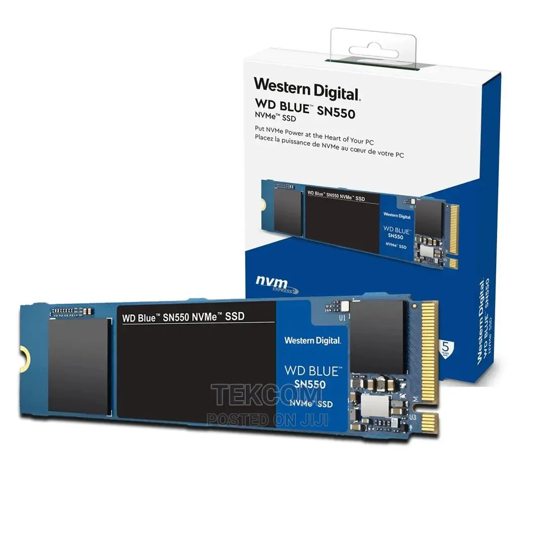WD Blue SN550 INTERNAL SSD M.2 Pcie Gen 3 Nvme 2280 250G