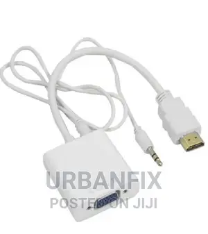 HDMI to VGA Adapters With Audio Cable