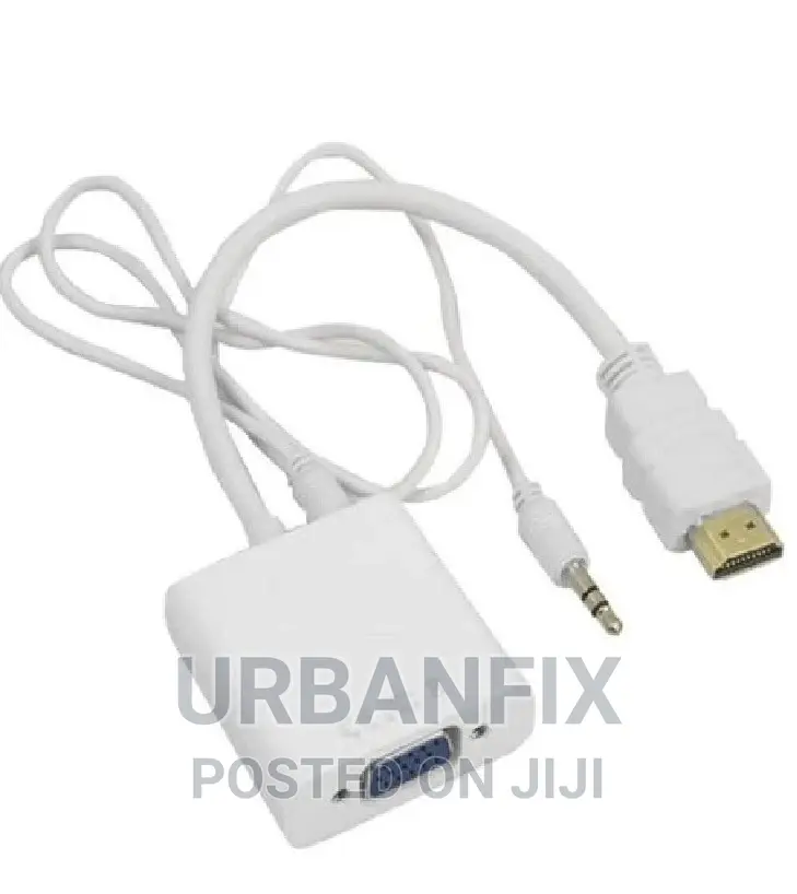 HDMI to VGA Adapters With Audio Cable