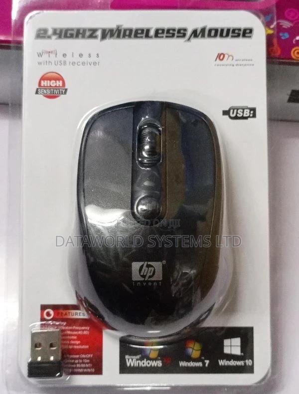 HP Wireless Mouse - Black