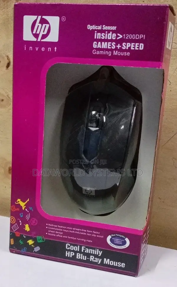 HP Blu-Ray Wired Mouse