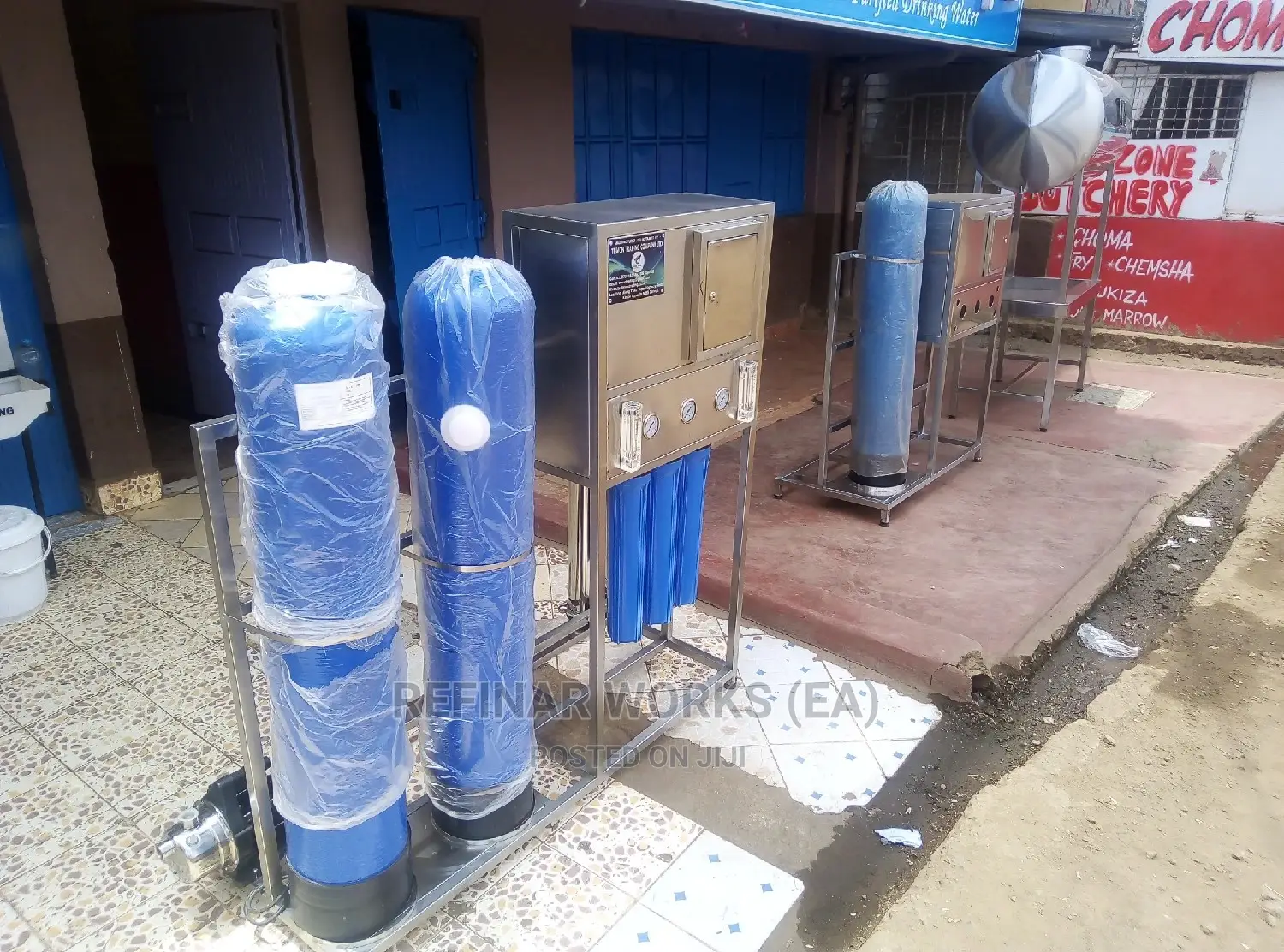 Water Business in Kenya - Purification, Refill Packaging
