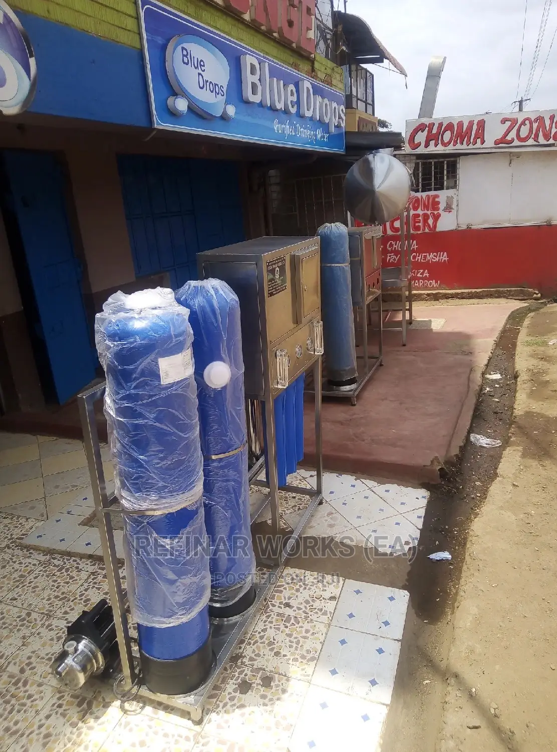 Water Business in Kenya - Purification, Refill Packaging