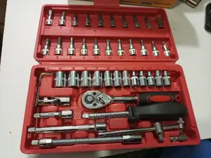 46pcs Socket Wrench Set 1/4 DR