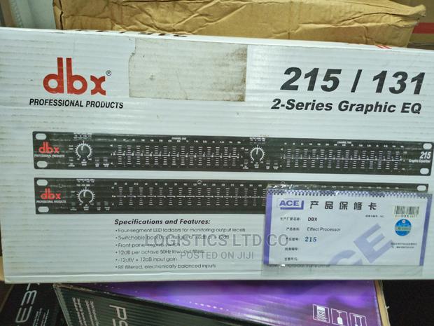 DBX 215 2 Series Graphic Equalizer - thumbnail 3