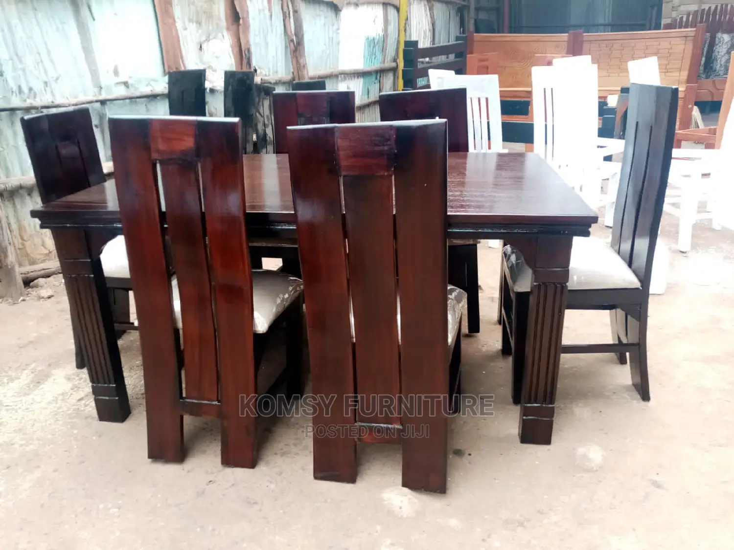 6 Seater Dining Table Set