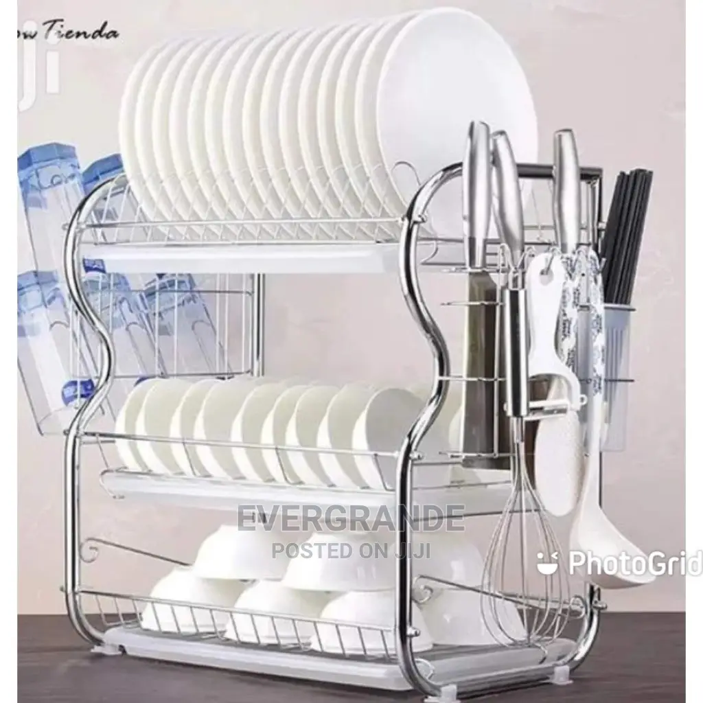 Three Layer Dish Rack Available