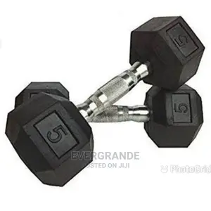 10kg Hexagonal Dumbells