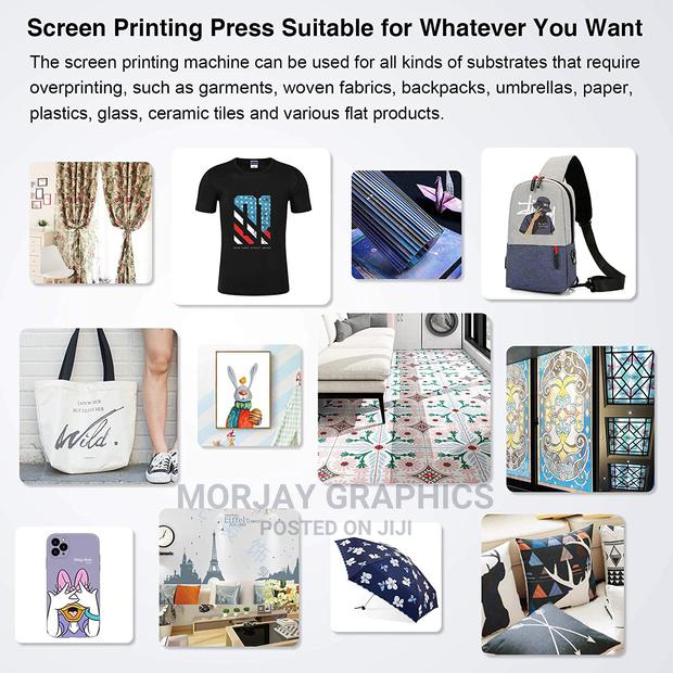 Screen Printing Press 4 Color 1 Station - thumbnail 2