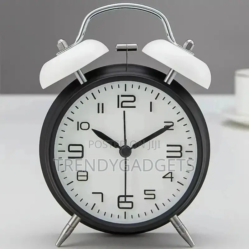 Generic Digital 3D Twin Bell Alarm Clock Loud Wakeup