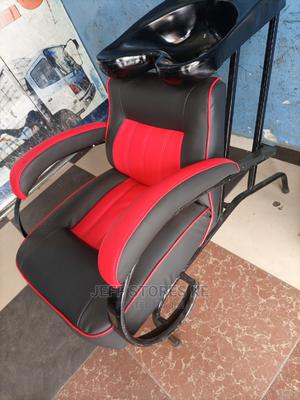 Black/Red Shampoo Sink - thumbnail 2