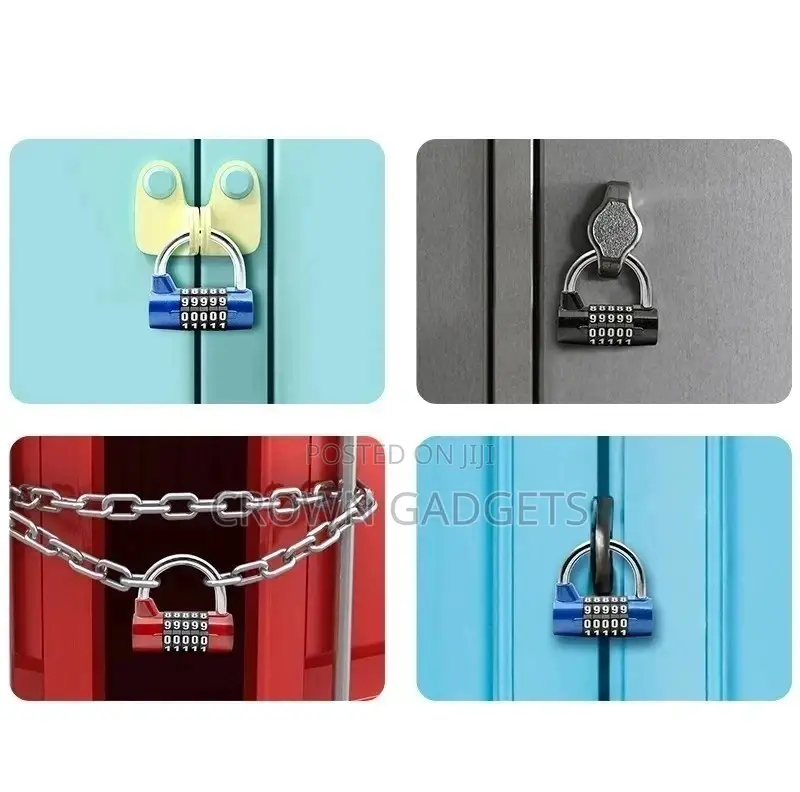 Stylish Design 5 Digit Combination Alloy Safety