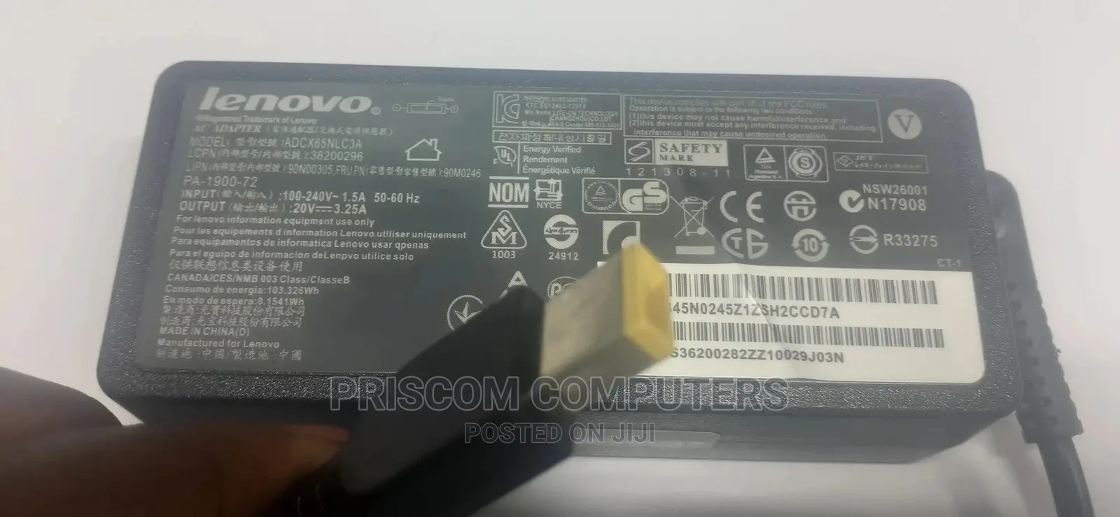 Lenovo Laptop Charger for Ideapad G50 B50 G50-45 B50-45 E431