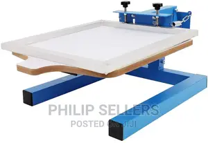 Printing Machine Kit1 Color 1 Station 21.7 X 17.7 Screen Pri