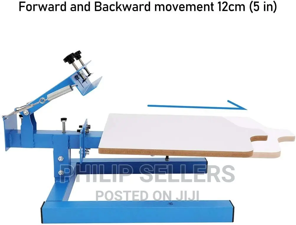 Printing Machine Kit1 Color 1 Station 21.7 X 17.7 Screen Pri