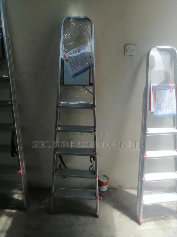 6 Step Household Aluminium Ladder - main view