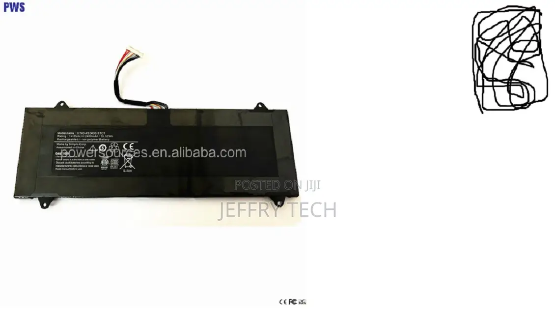 Laptop Battery for Ut40-4s2400-S1c1 X3 X3T Vit P3400 Battery