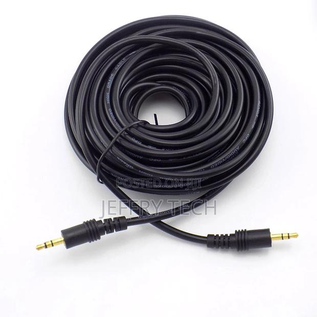 5m 3.5mm AUX AUXILIARY CORD Male to Male Stereo Audio Cable