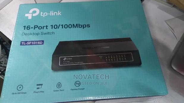 16 Ports Tp Link Switch 10 /100 MBPS - main view