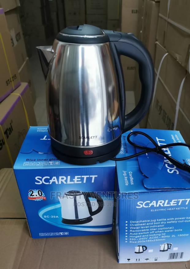 2 Litres Scarlett Kettle - main view
