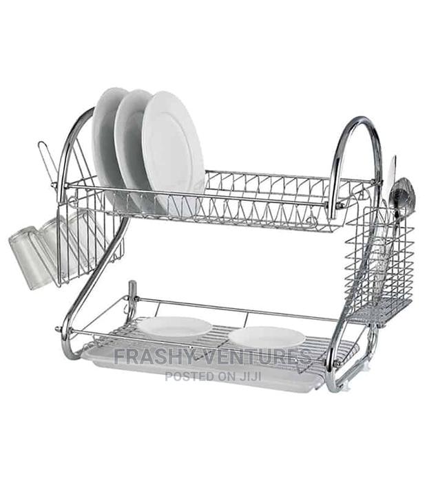 Quality 2 Layer Dish Rack - main view