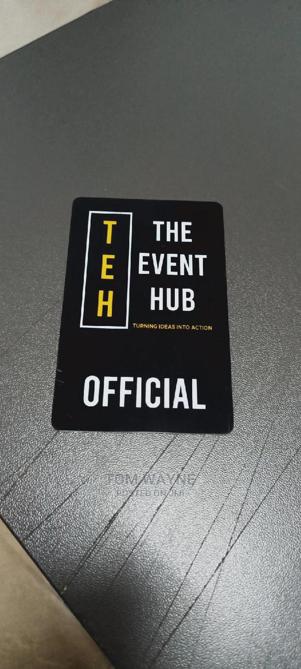 Printed Staff I.D Cards