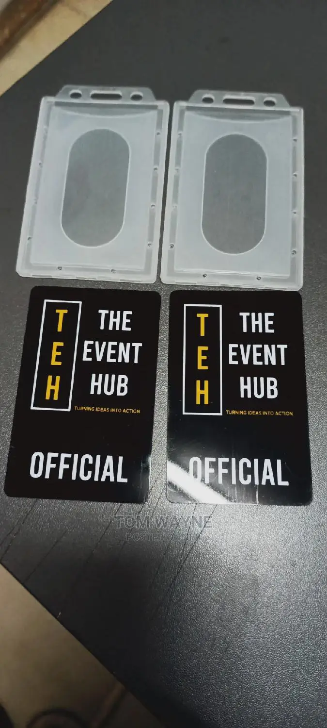 Plastic Staff Identity Cards or Id/I.D Cards
