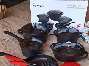 12pcs Die Cast Nonstick Cookware Set