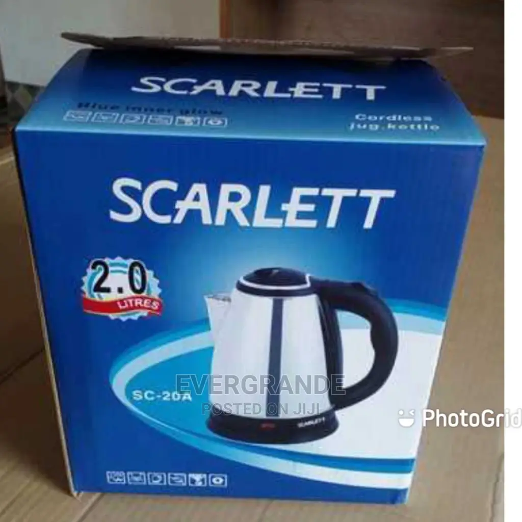 2.0 L Scarlet Electric Kettle
