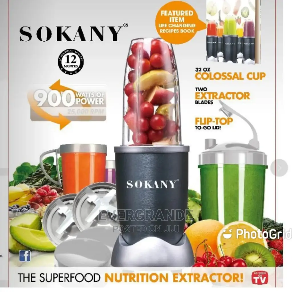 New Sokany Nutribullet Blender