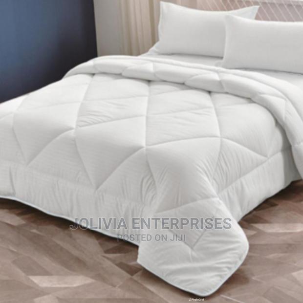 Duvet White Plain