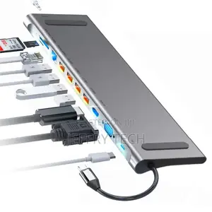 HKK - Multi Function 11 in 1 USB C HUB to 87W PD Charging ,