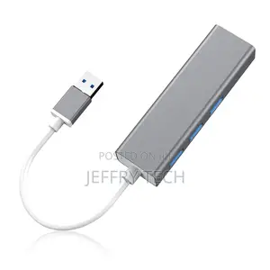 USB 3.0 to USB 3.0 X3 HUB to RJ45 Gigabit Ethernet Network A