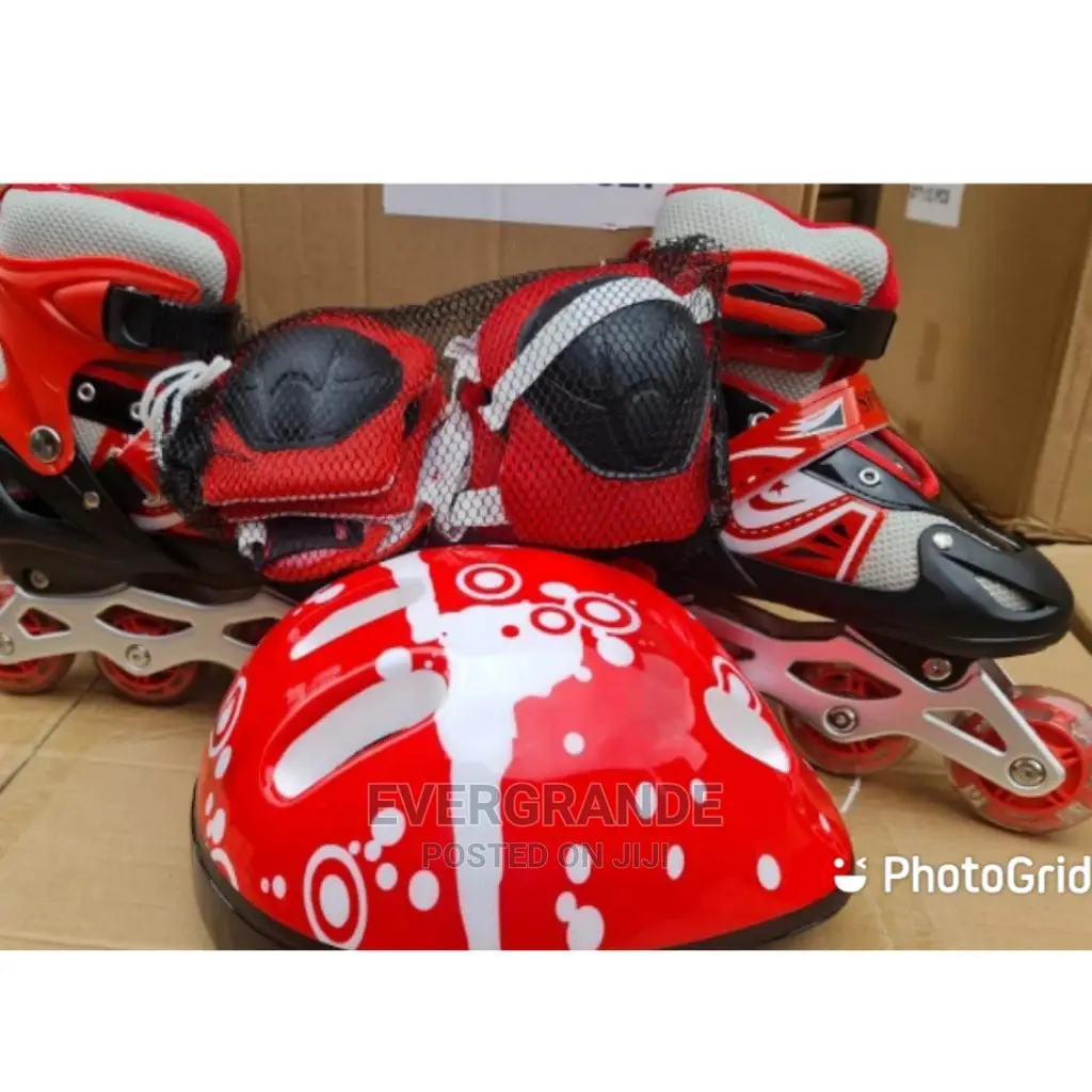 Red Skating Kit