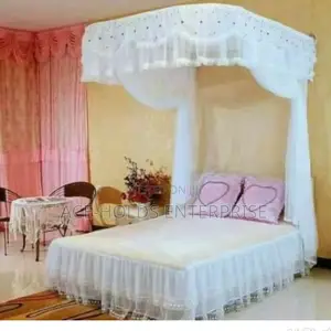 Two Stand White Mosquito Net