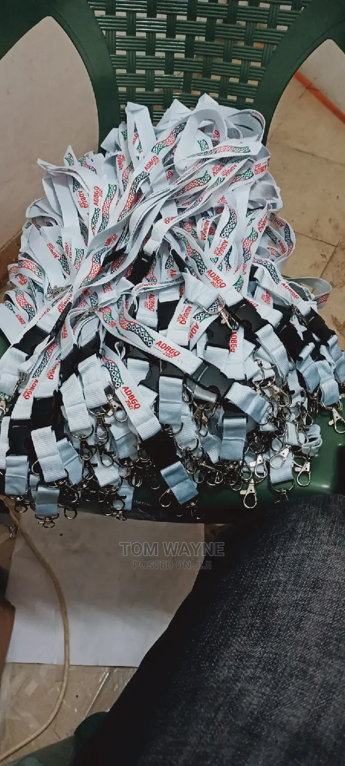 Printed Lanyards, Necktags and Straps