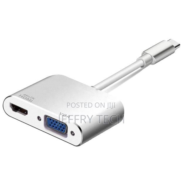 Converter USB 3.1 Type-C USB C Type C to 4K HDMI VGA Convert - thumbnail 3