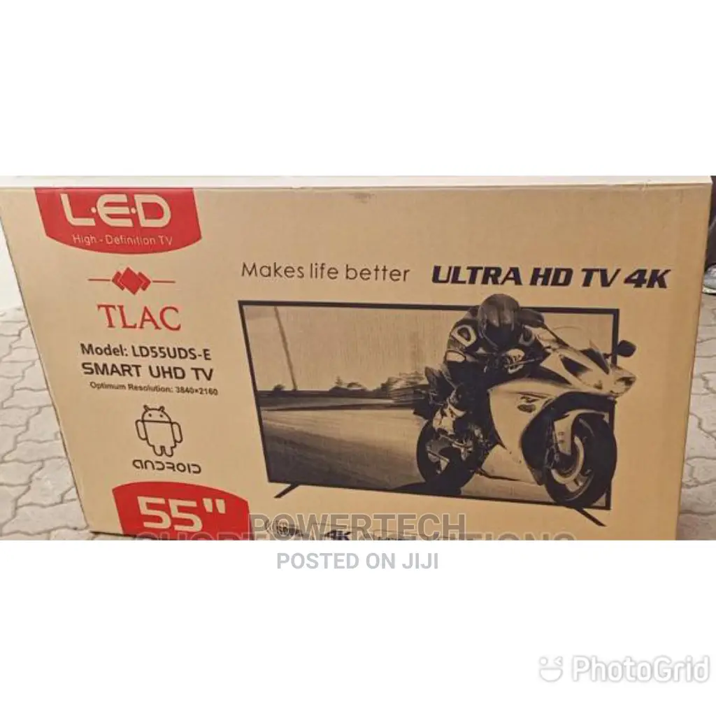 Brand New 55 Inches Smart Android 4k Uhd Tlac Tv.